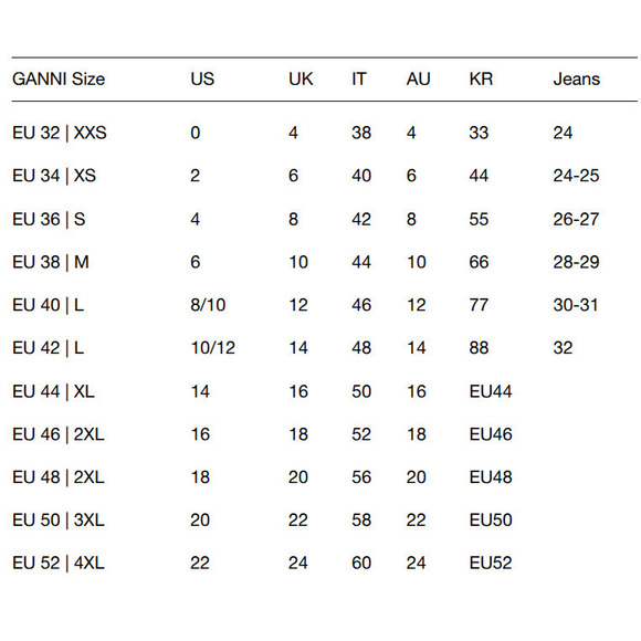 NEW GANNI women's printed sheer jersey long sleeve top in black - Picture 2 of 2